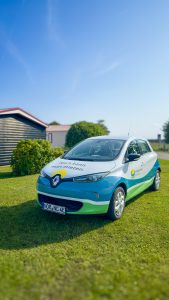 Seitenansicht Renault Zoe