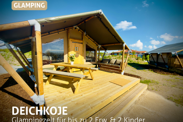 Deichkojen – Glampingzelte
