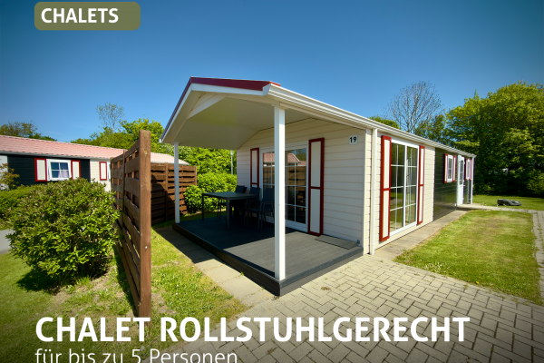 Chalet bis 5 Personen – rollstuhlgerecht